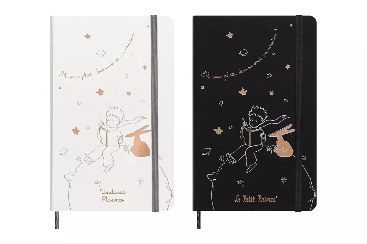 Een Moleskine Le Petit Prince Undated Weekly Planner + Ruled Large Notebook LE koop je bij Moleskine.nl